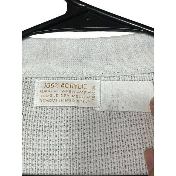 Vintage Belted Cardigan Size Medium - Picture 7 of 11